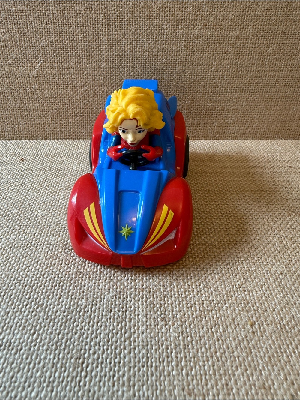 The Marvel Captain Marvel Diecast Toy Car